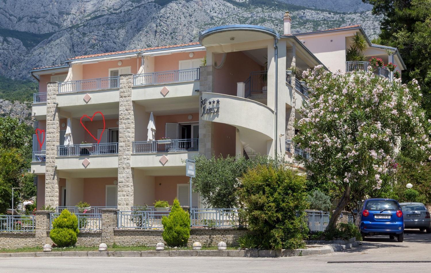 Villa Alesa Tučepi Eksteriør billede